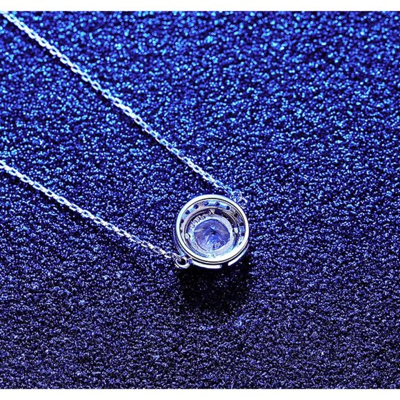 Certified 1ct. t.w. Moissanite Diamond Halo Bracelet NEW - Picture 4 of 8